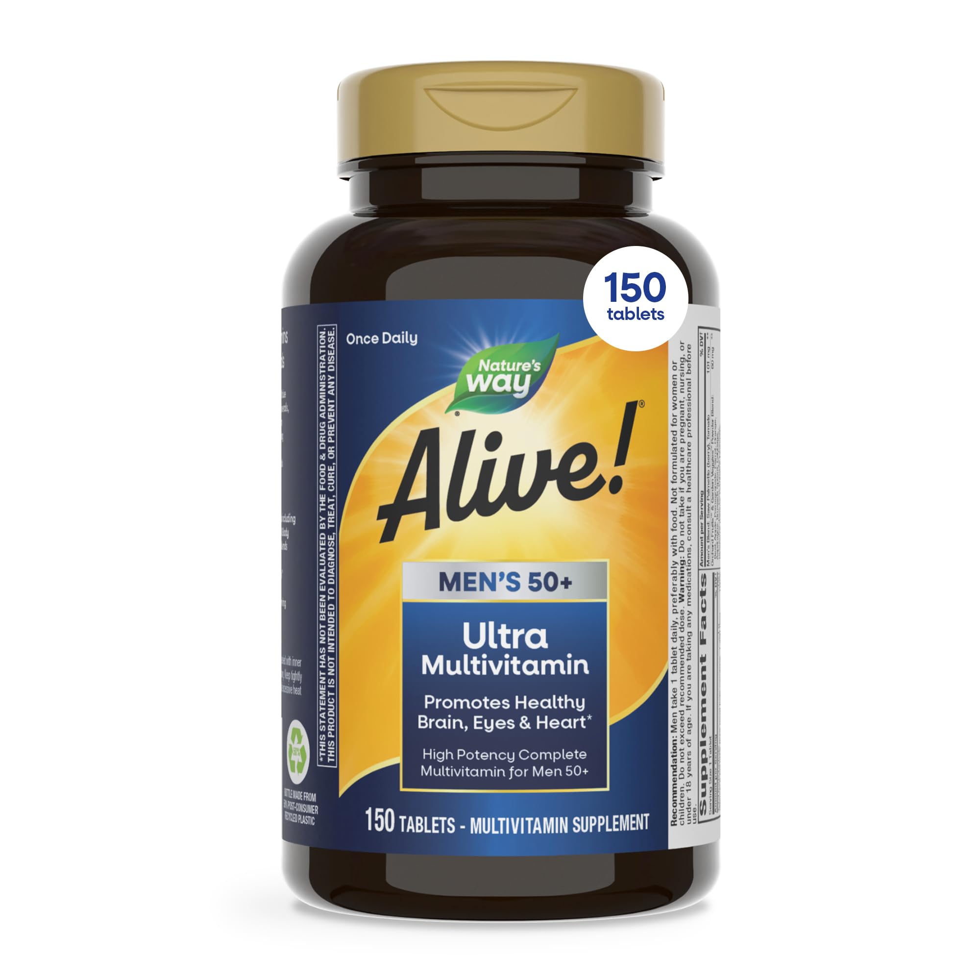 Nature's Way frontal del envase mostrando nombre y beneficio multivitamínico