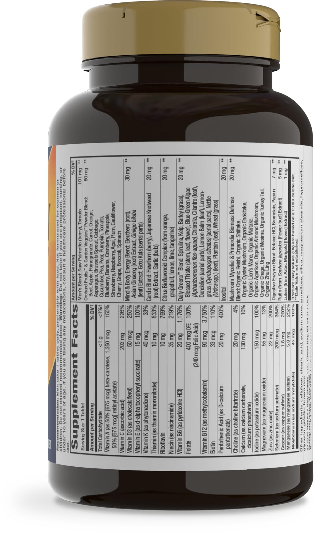 Nature's Way caja y botella de 150 comprimidos para duración prolongada