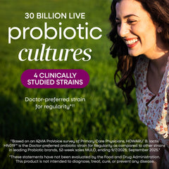 Nature's Way polvo prebiótico detalle que nutre bacterias buenas