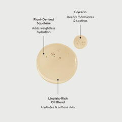 Naturium detalle de textura aceitosa que demuestra hidratación profunda