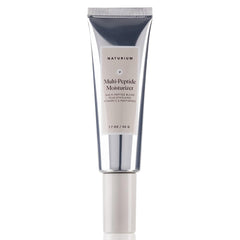 Naturium envase frontal del Multi-Peptide Moisturizer mostrando diseño y tamaño