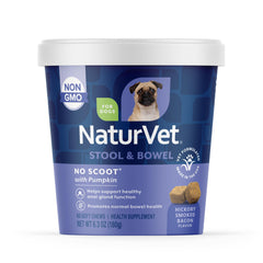 NaturVet envase frontal mostrando 60 masticables con beneficio digestivo