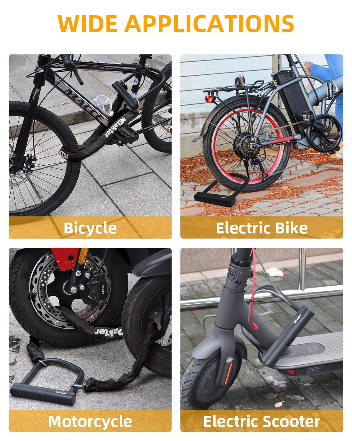 NDakter conjunto asegurado en estacionamiento urbano para mayor confianza