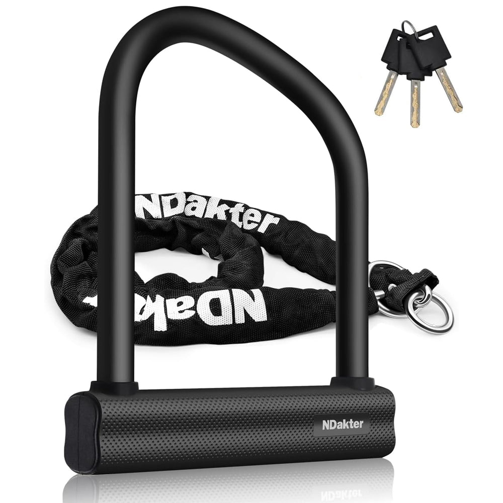 NDakter candado U frontal mostrando arco robusto para mayor protección