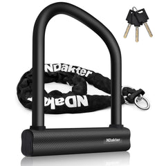 NDakter candado U frontal mostrando arco robusto para mayor protección