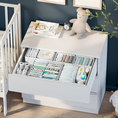 NEATERIZE cajón de cómoda organizado con divisores, acceso rápido a ropa
