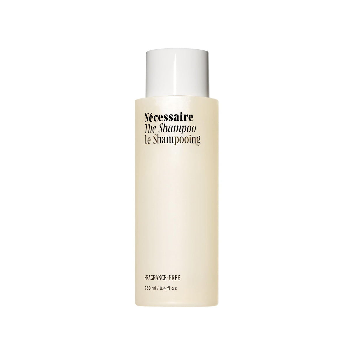 Nécessaire envase frontal de The Shampoo mostrando diseño y claridad