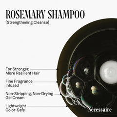 Nécessaire textura en gel del champú que muestra limpieza suave