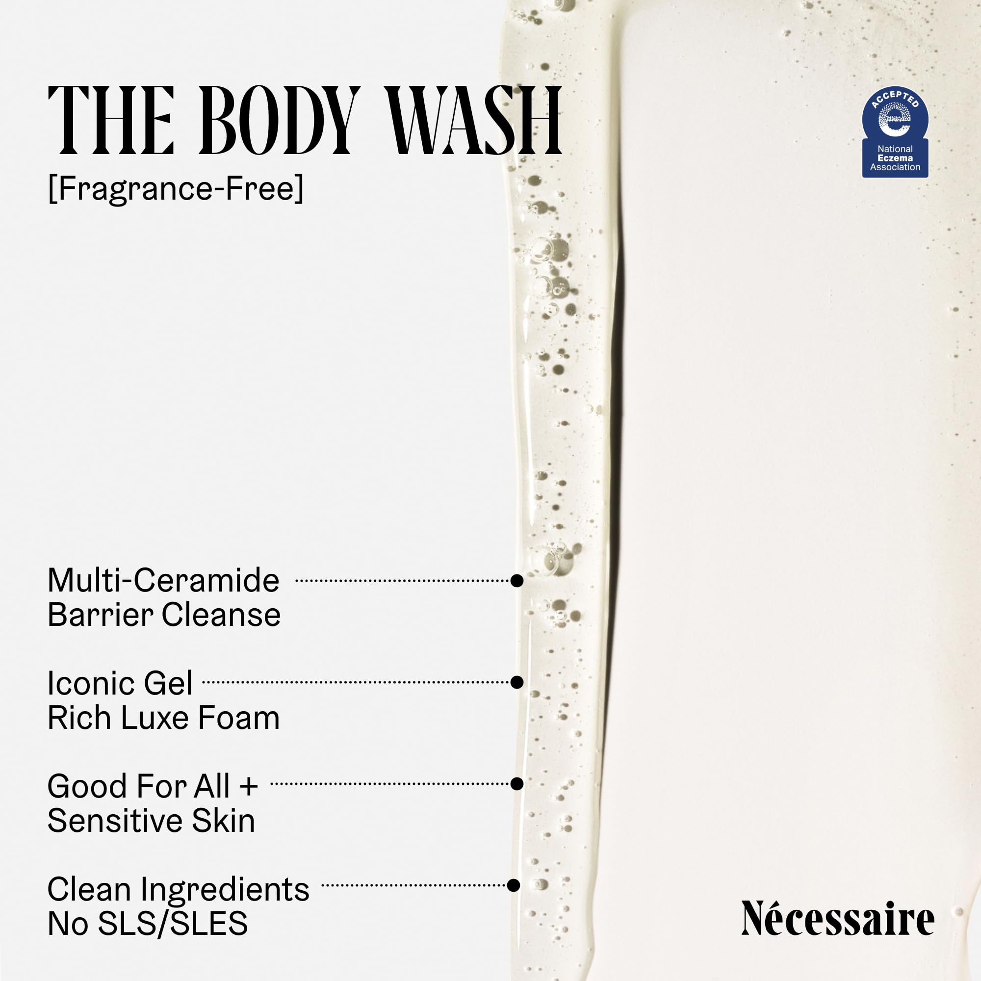 Nécessaire textura en espuma cerca, visiblemente suave e hidratante