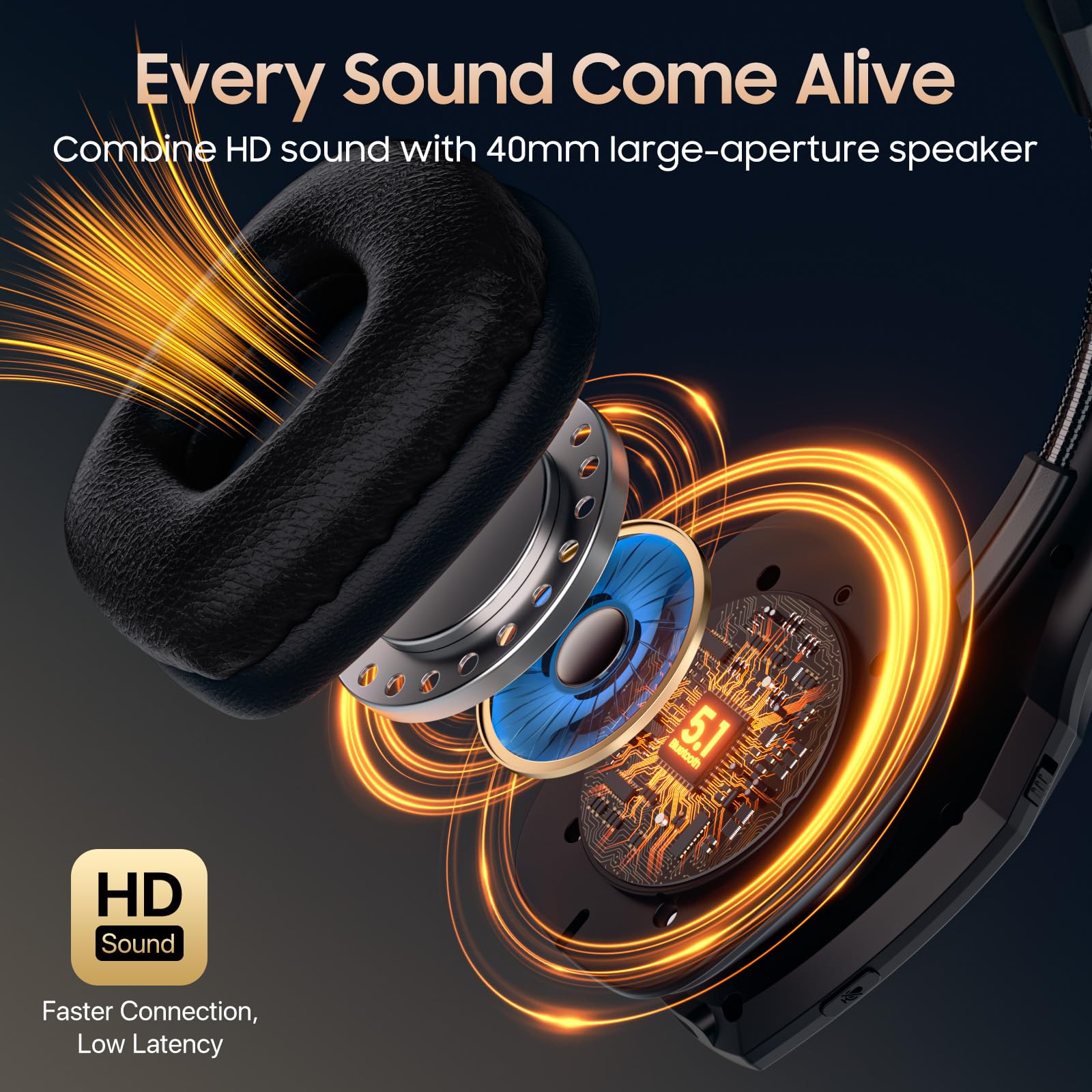 Necode auricular conectado a smartphone y portátil mostrando emparejamiento dual