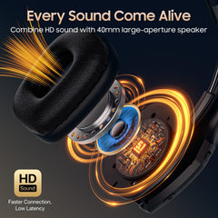 Necode auricular conectado a smartphone y portátil mostrando emparejamiento dual