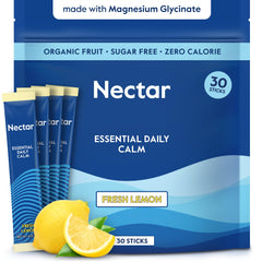 Nectar muestra frente del empaque con beneficios claros