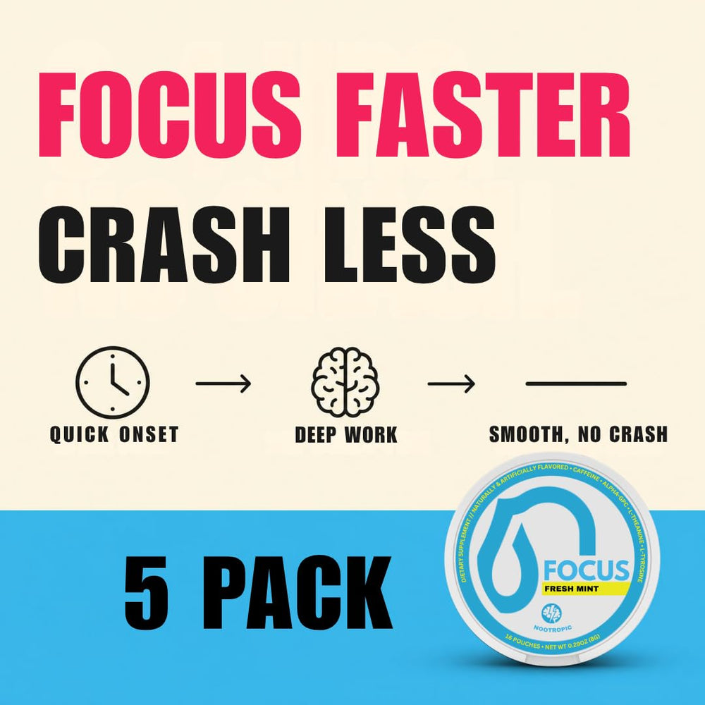 Nectr Focus+ polvo activo en primer plano mostrando finura y pureza