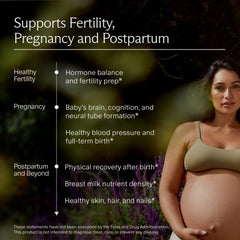 Needed Prenatal Multi Pro lista de ingredientes resaltando colina y B12