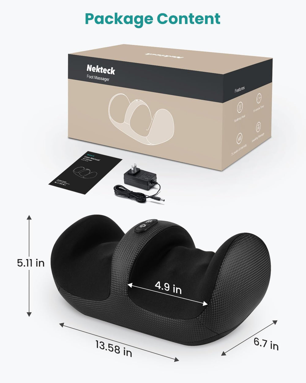 Nekteck empaque elegante listo para regalar, perfecto para ocasiones especiales