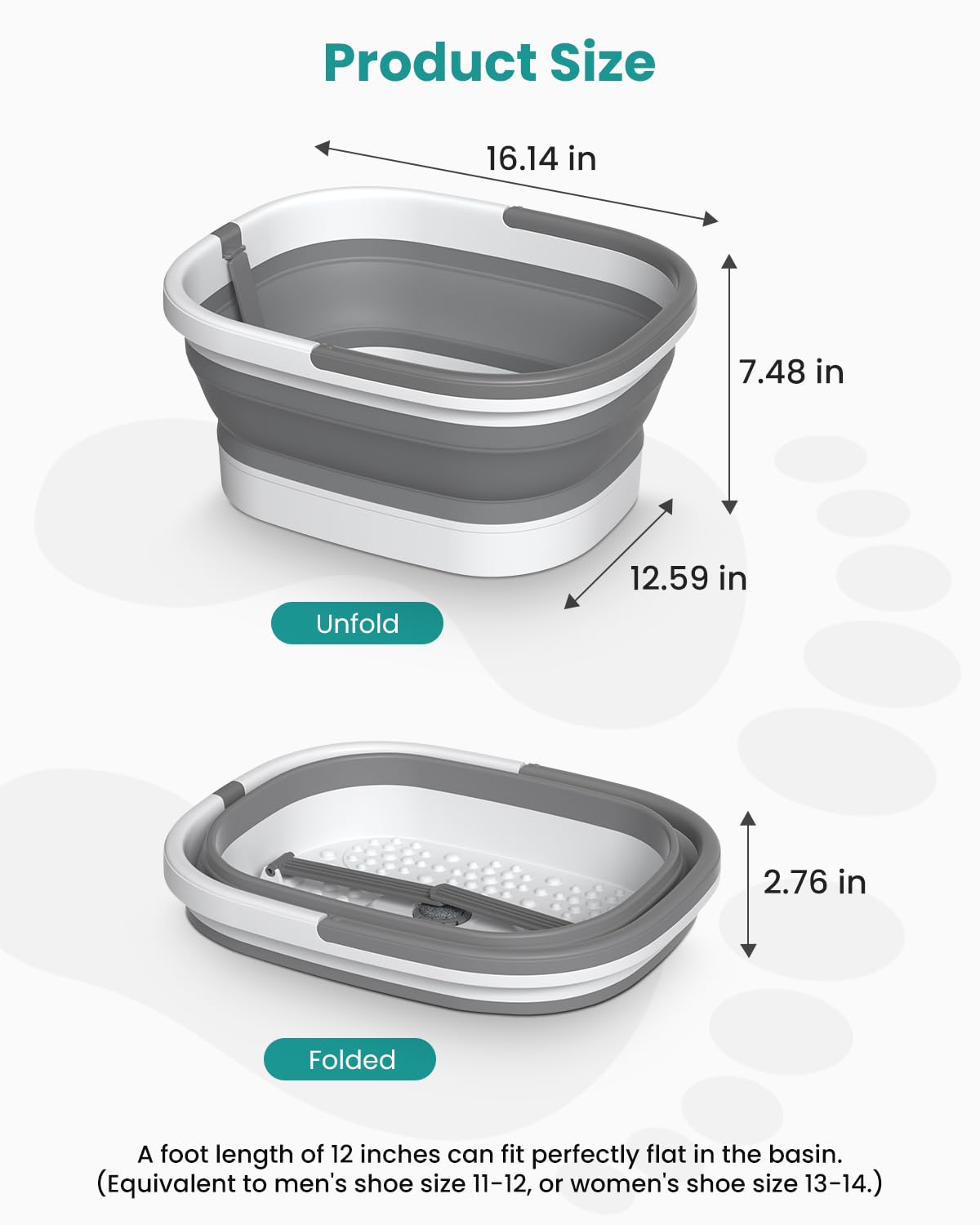 Nekteck bañera usada en camping como cubo multiuso, versatilidad práctica