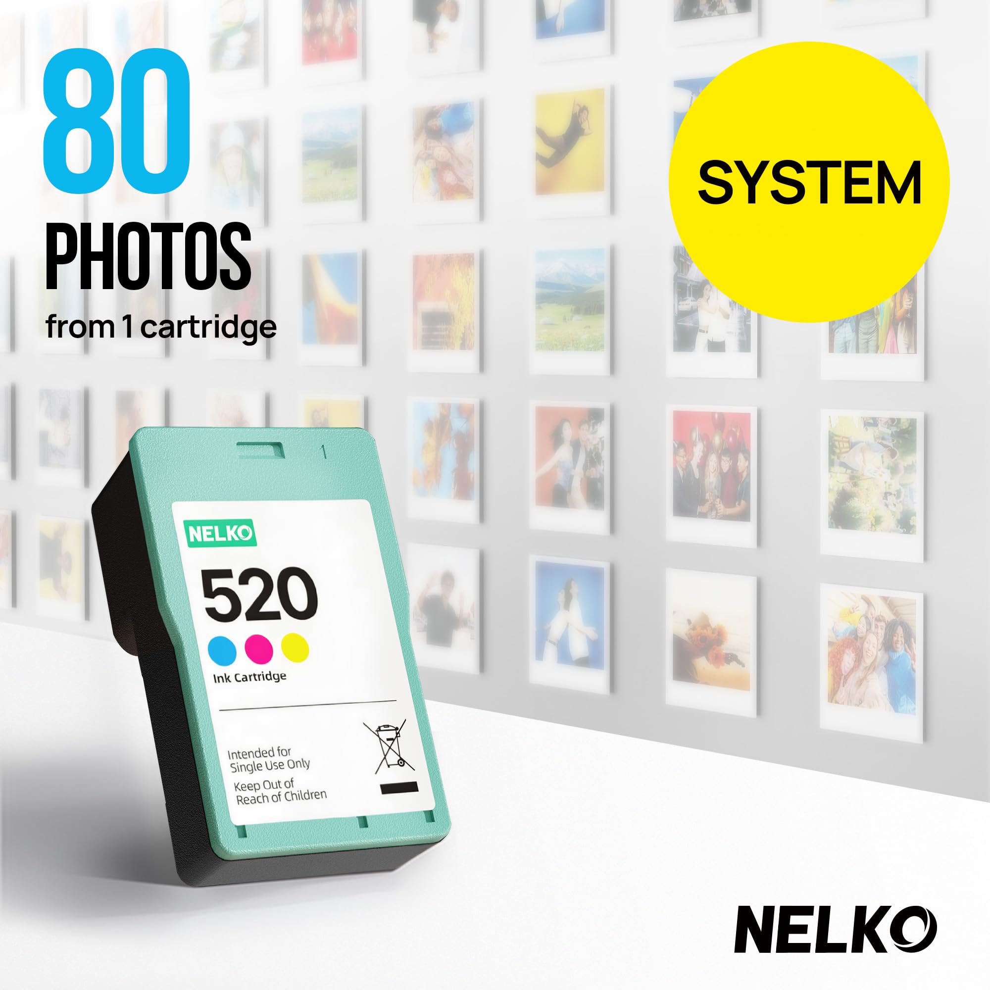 Nelko PP01 comparación de tamaño junto a un smartphone para escala portátil