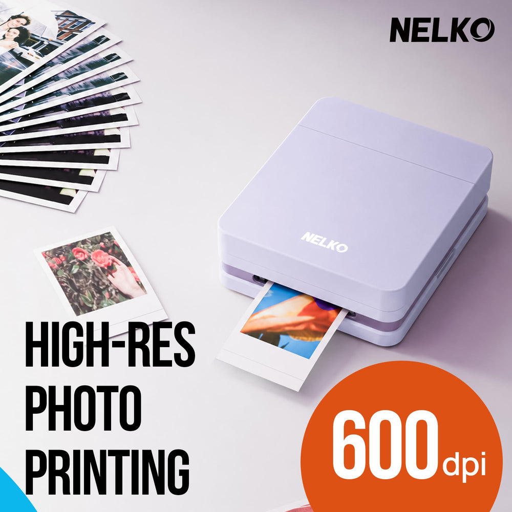 Nelko PP01 foto adhesiva en mano para pegar fácilmente en álbumes
