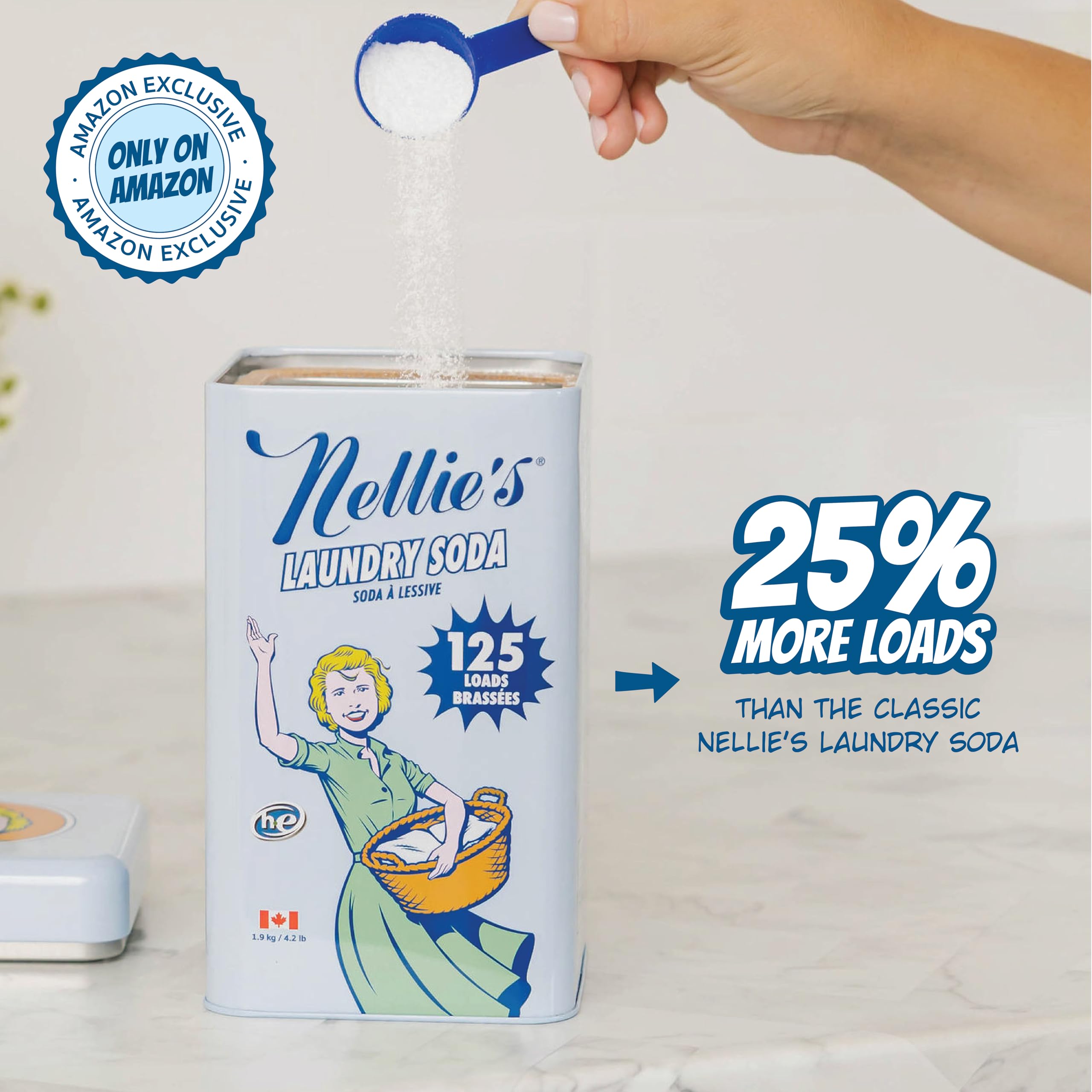 Nellie's textura del polvo concentrado que se disuelve rápido