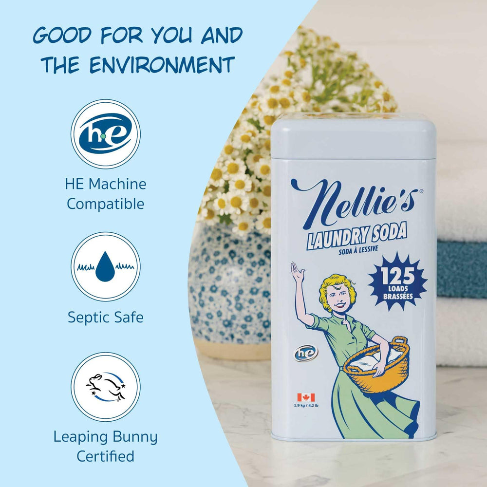 Nellie's etiqueta con ingredientes simples y sin fosfatos