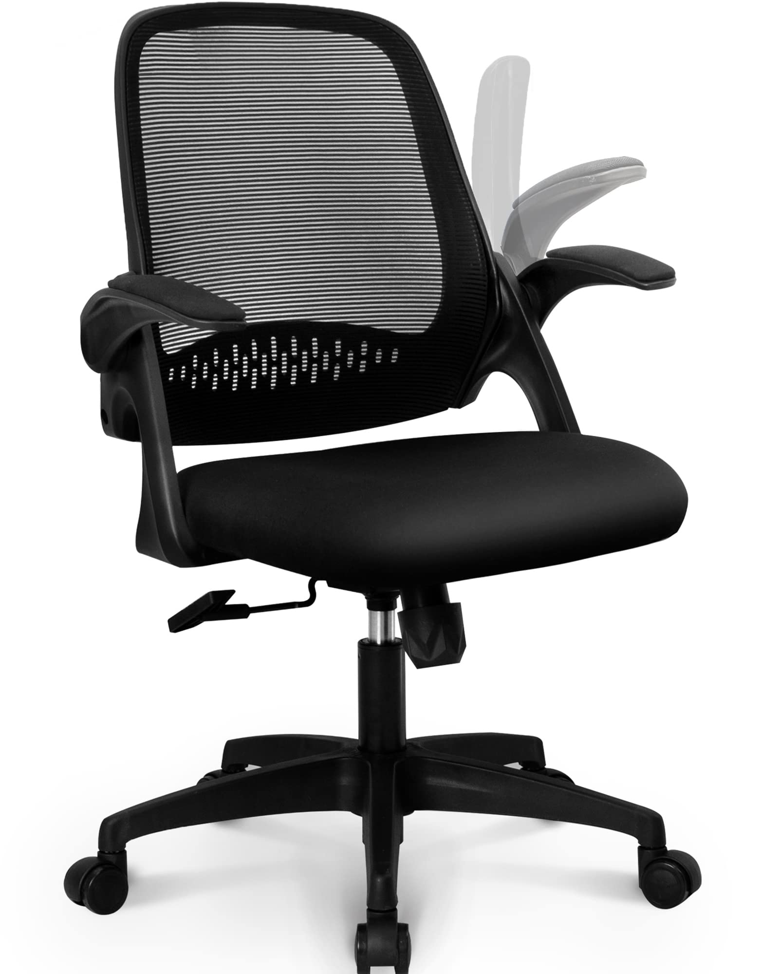 NEO CHAIR en ambiente de oficina minimalista mostrando integración