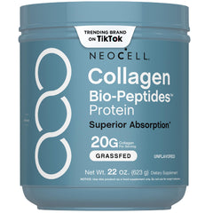 NeoCell envase frontal 22oz mostrando etiqueta y tamaño práctico