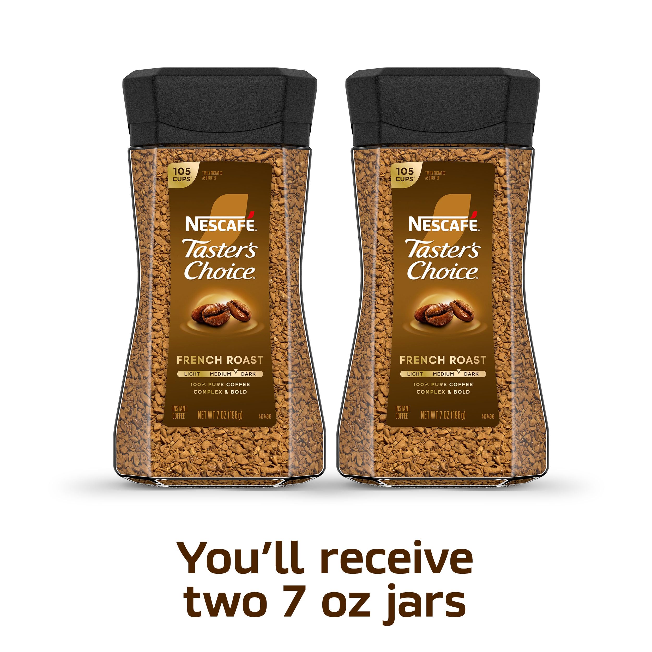 NESCAFÉ Taster's Choice cierre de tapa hermética que conserva frescura
