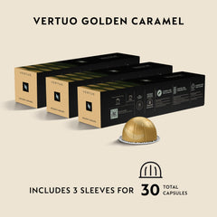 Nespresso Vertuo café con leche espumosa que realza notas de caramelo y textura sedosa
