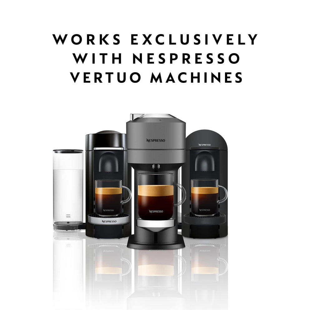 Nespresso Vertuo espresso en taza con crema densa listo para servir
