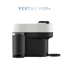Nespresso Vertuo Pop+ inserción de cápsula que activa lectura automática y ajustes