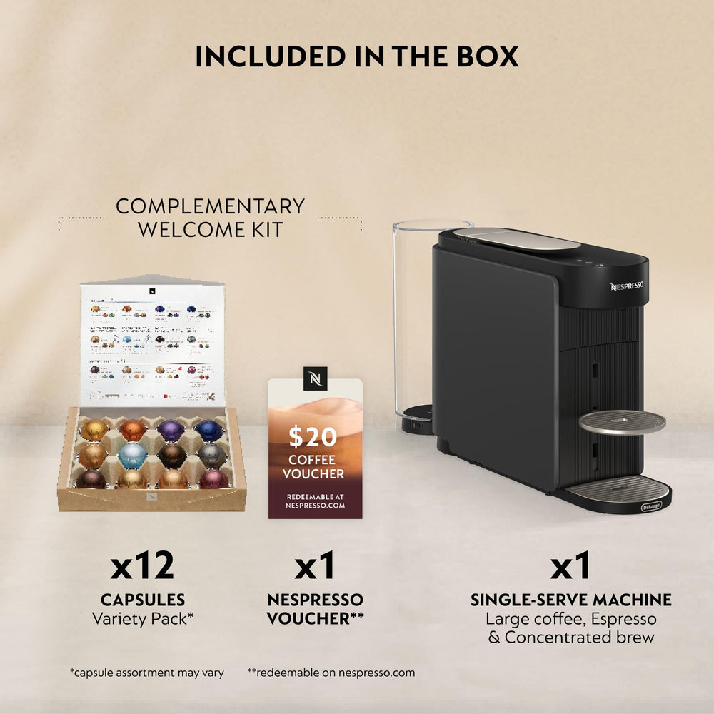 Nespresso Vertuo Up control panel close-up showing Coffee Creations button for convenience