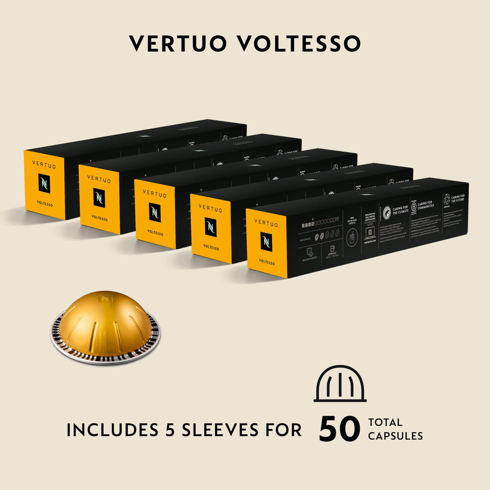 Nespresso Voltesso paquete de 50 cápsulas ideal para consumo habitual