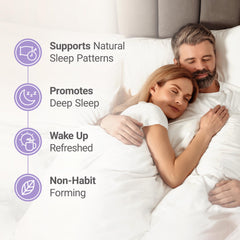 Nested Naturals envase Luna abierto con cápsulas visibles, beneficio de suministro prolongado