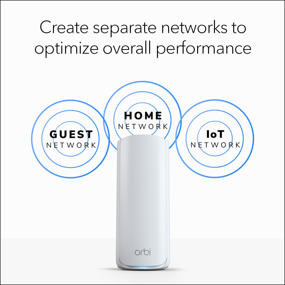 NETGEAR Orbi 770 caja y contenido listos para instalación