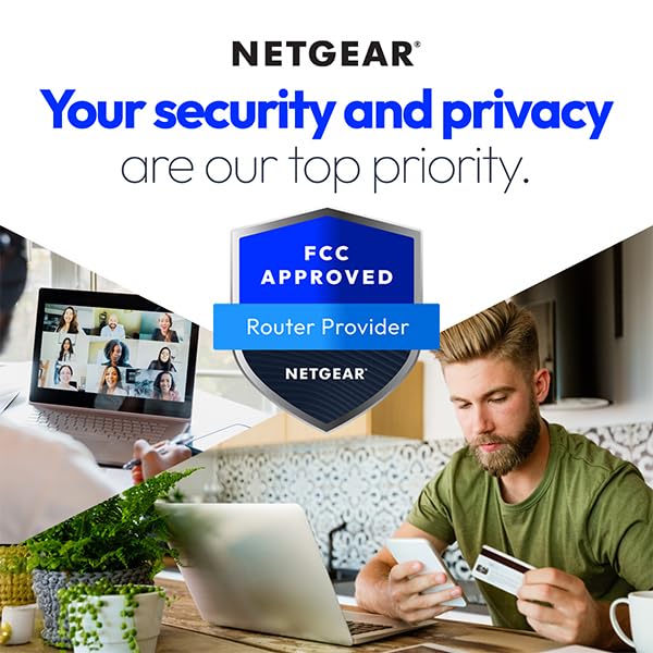 NETGEAR Orbi 770 en sala de estar ofreciendo streaming sin cortes