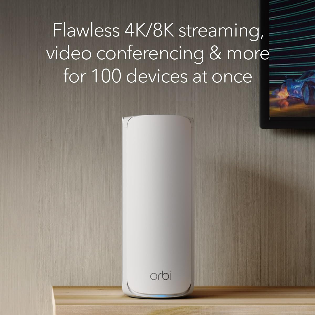 NETGEAR Orbi 770 comparación de tamaño para decidir ubicación