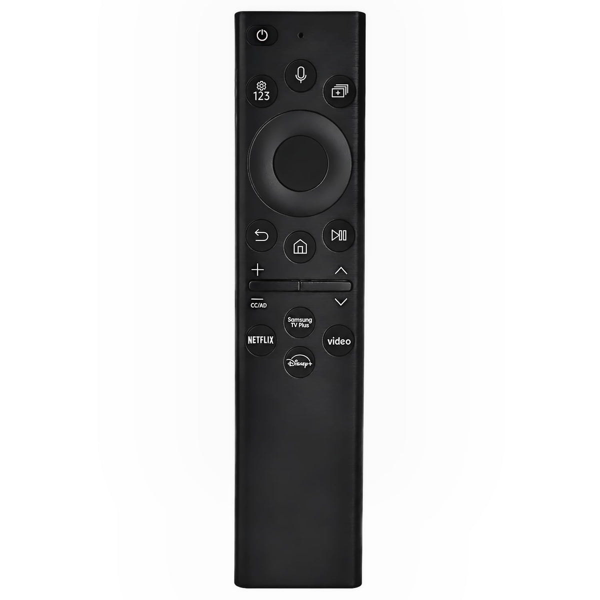 Nettech frontal del mando mostrando botones y diseño ergonómico, fácil de usar