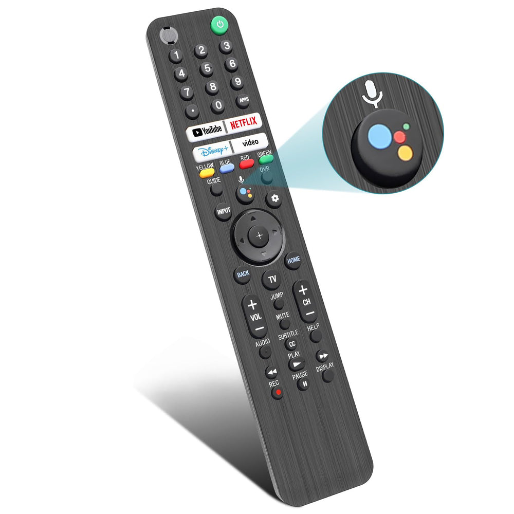 Nettech mando frontal compatible Sony Bravia mostrando diseño y fácil control