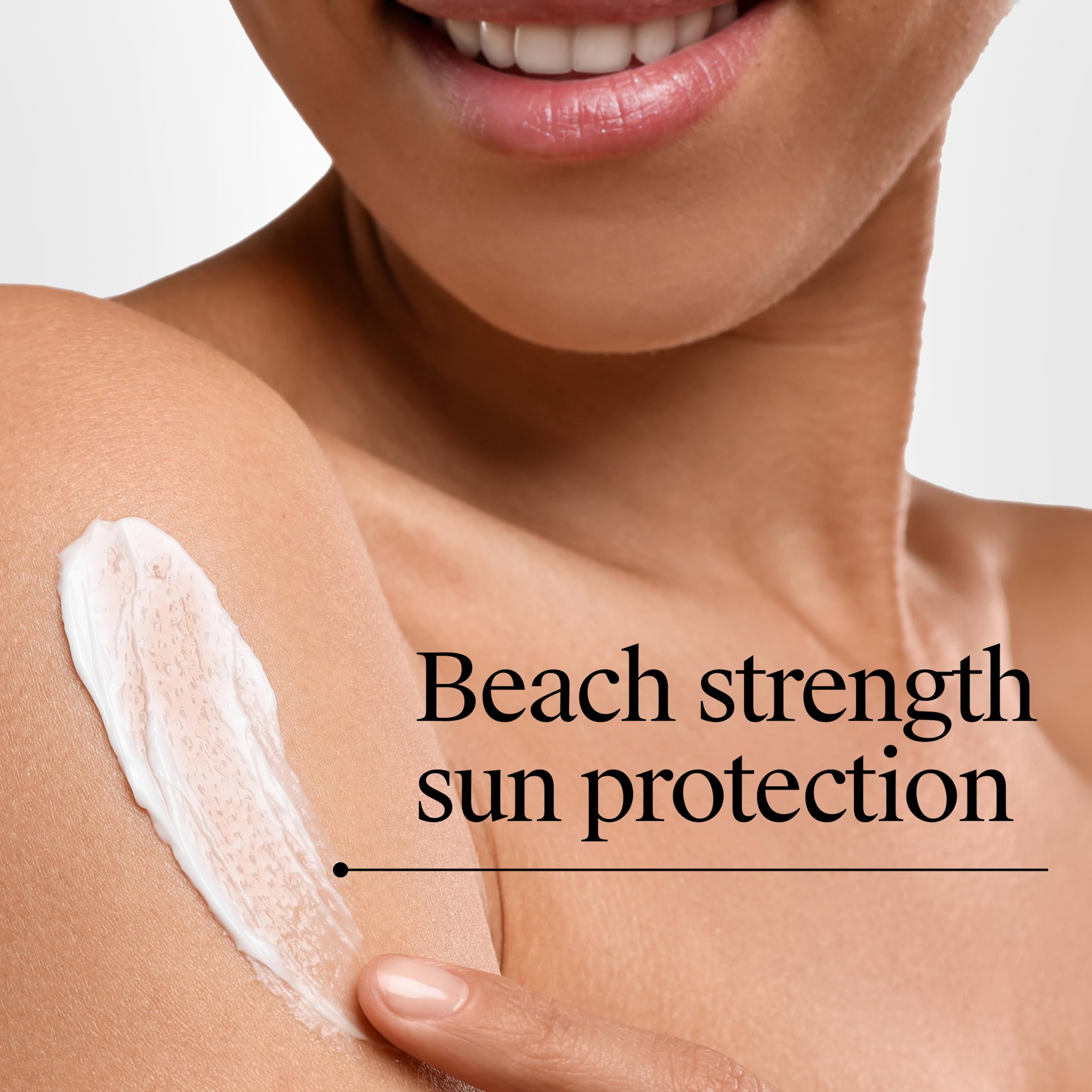 Neutrogena closeup del rótulo con información de Helioplex y reef act