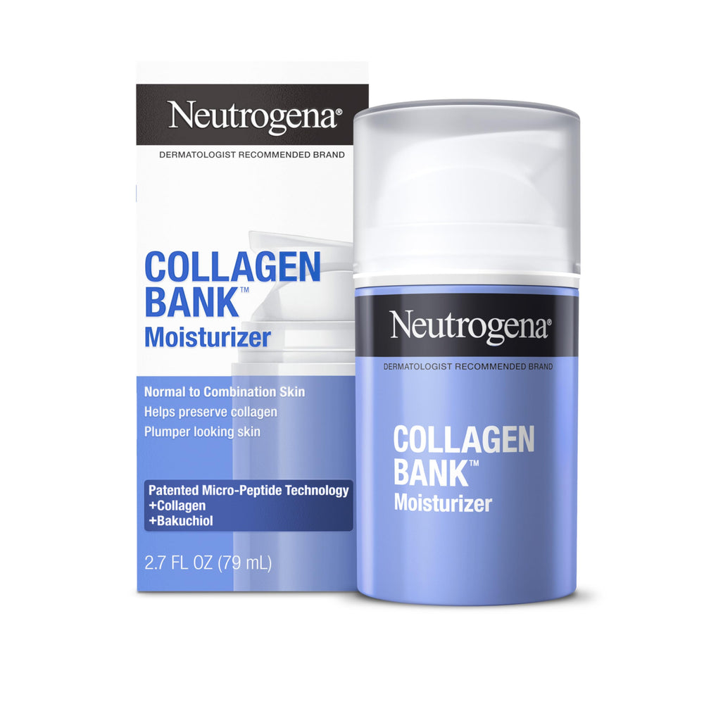Neutrogena frasco frontal mostrando diseño y beneficio de firmeza