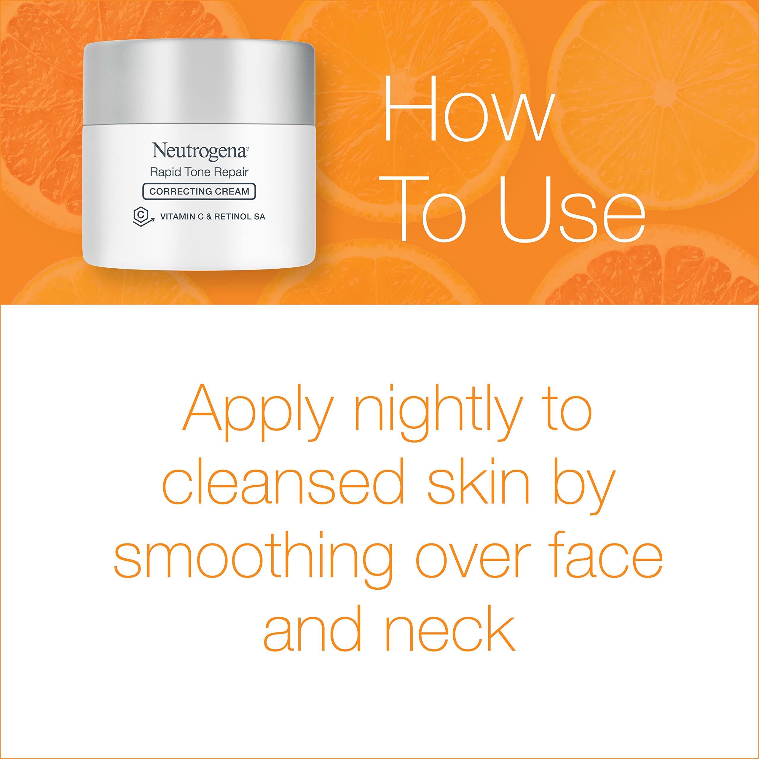 Neutrogena comparación de tamaño en mano para referencia práctica
