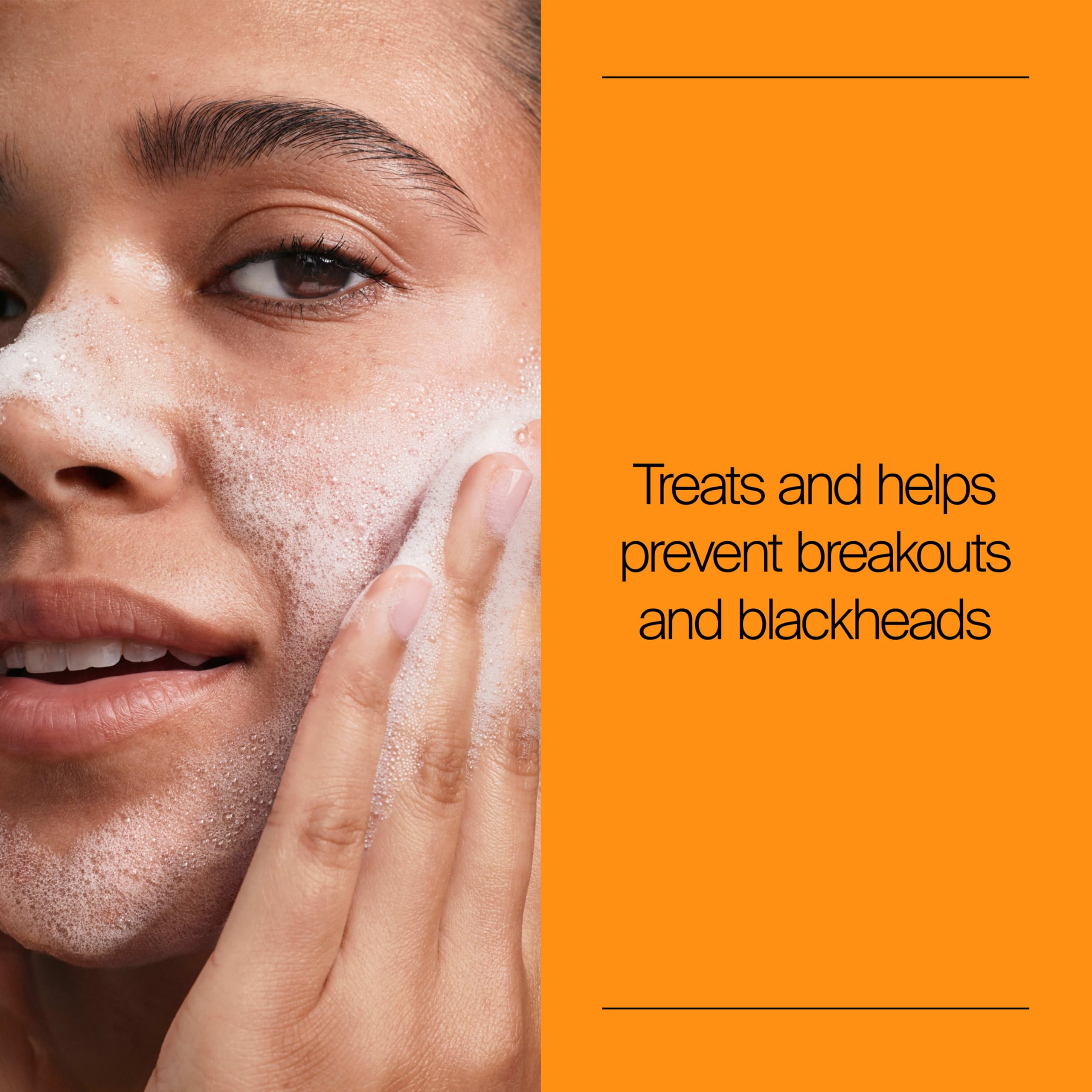 Neutrogena textura en gel con aspecto limpio, útil para limpieza profunda