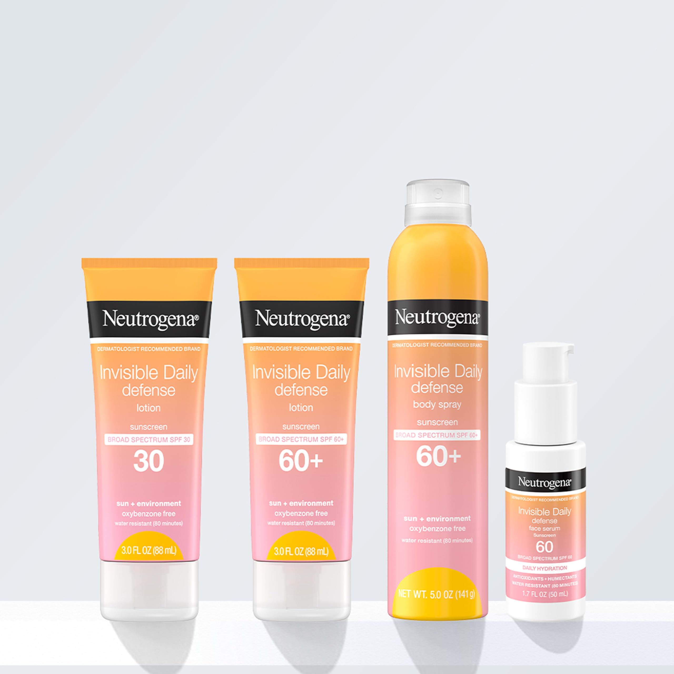 Neutrogena producto en bolso de viaje para protección diaria