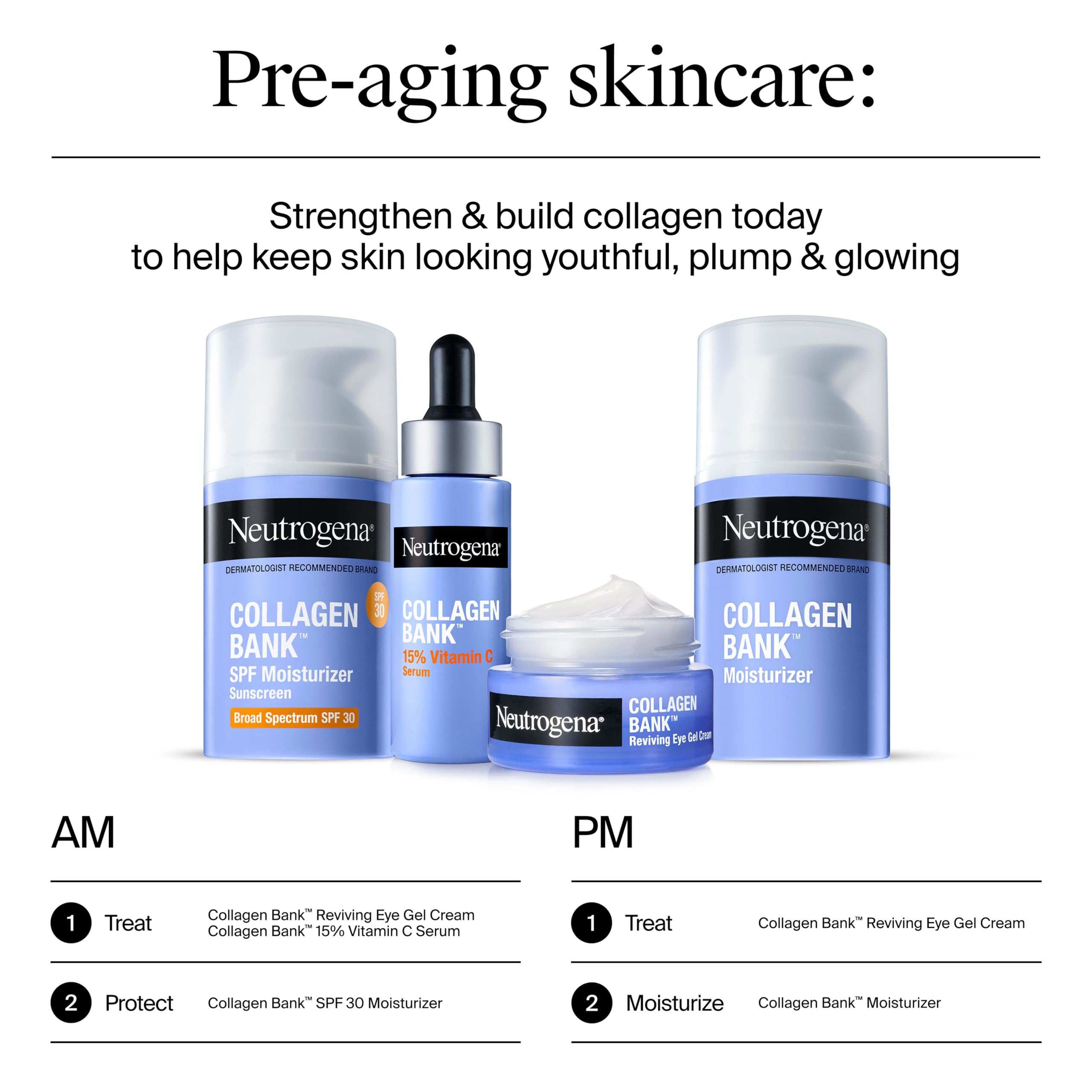 Neutrogena producto en baño estilo de vida, rutina matutina ordenada