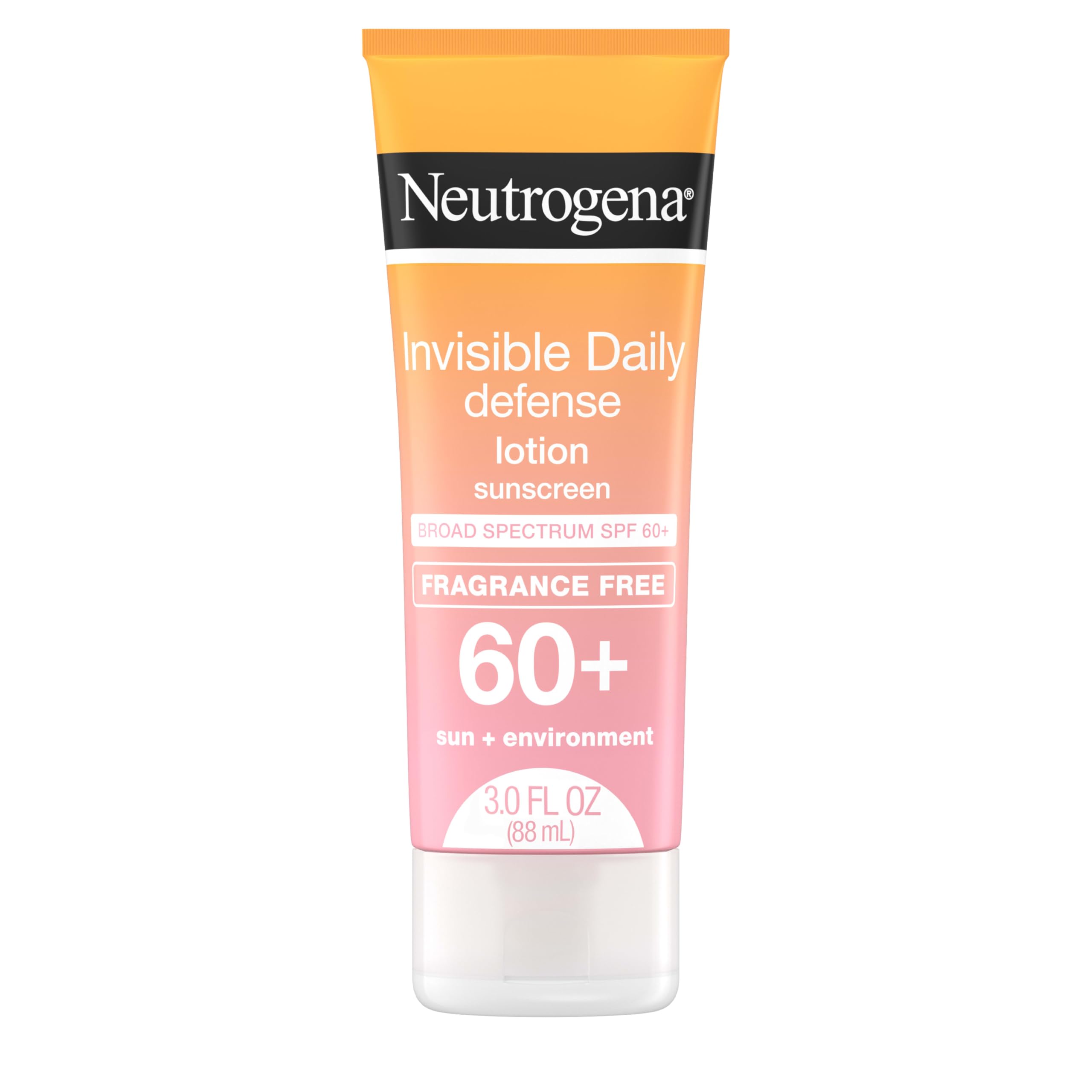 Neutrogena frente del envase mostrando tamaño y protección SPF 60+