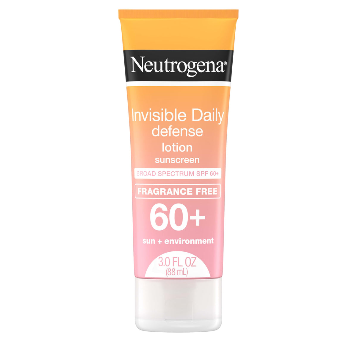 Neutrogena frente del envase mostrando tamaño y protección SPF 60+