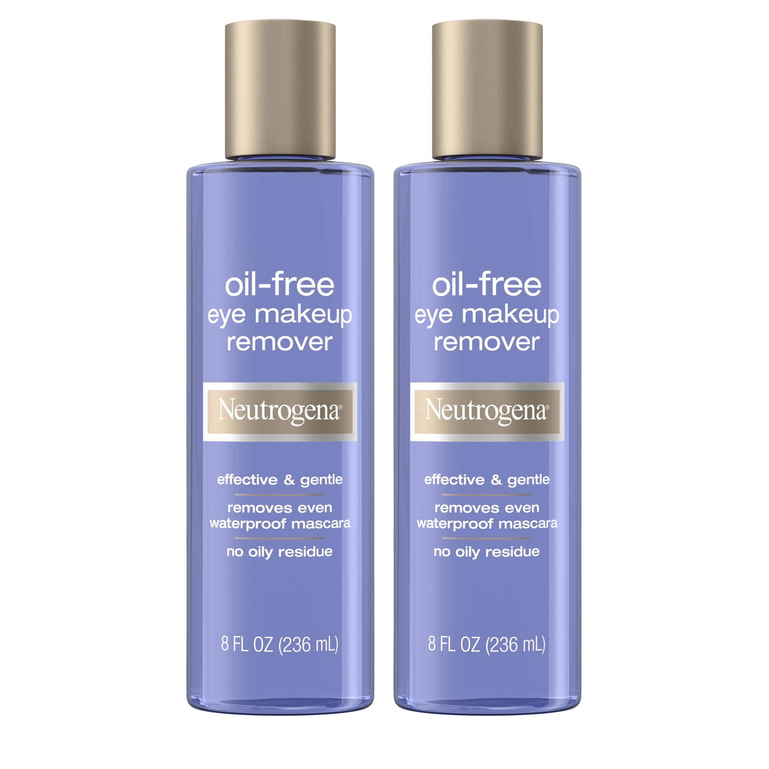 Neutrogena frente pack doble mostrando dos botellas, ahorro práctico