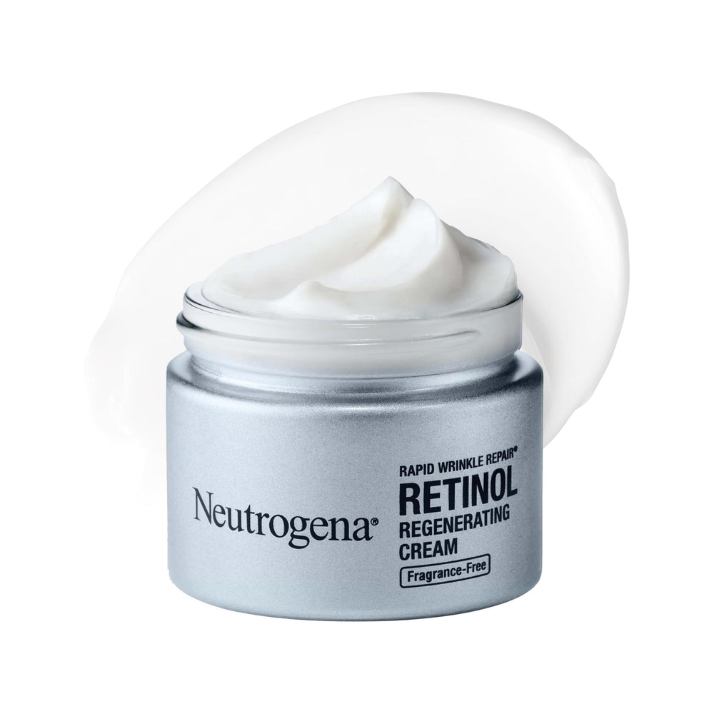 Neutrogena front packaging of 1.7 oz jar showing product name and benefits