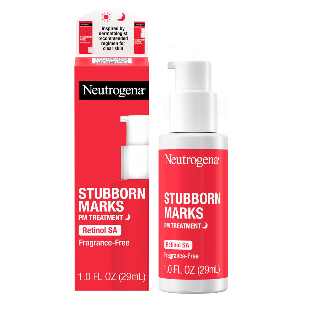 Neutrogena empaque frontal del tratamiento retinol SA, mejora visible