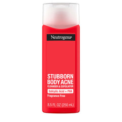 Neutrogena frasco frontal mostrando el diseño y uso práctico